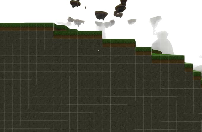 Example of Layer 1 grass thickness 1